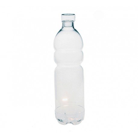 Botella pequeña de estética cotidiana