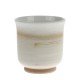 Tazas Blanca y Crema Kyoto pack 6 unid. HK Living