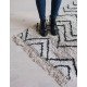 Alfombra cotton zigzag runner (75x220), HK Living