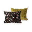 DORIS FOR HKLIVING: PRINTED/RIB CUSHION FLAKES (30X40), HKliving