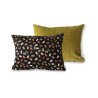 DORIS FOR HKLIVING: PRINTED/RIB CUSHION FLAKES (30X40), HKliving