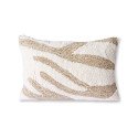 FLUFFY CUSHION WHITE/BEIGE (35X55), HKliving