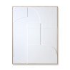 FRAMED RELIEF ART PANEL WHITE A EXTRA LARGE, HKliving