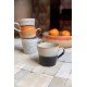 70s ceramics: cappuccino mug Rock Hkliving